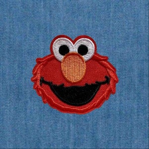 Krümelmonster Patch Aufnäher Bügelbild Muppet Sesamstraße