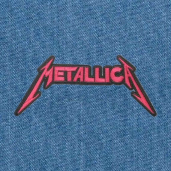 Metallica - embroidered patch 6x3 CM