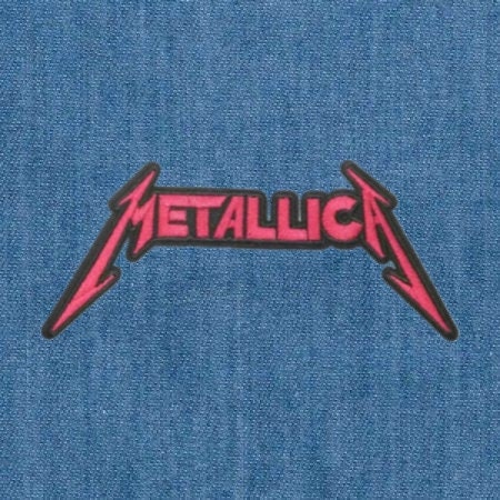 Metallica Black Album Faces Woven Sew on Patch Brand New/official