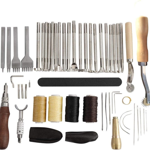 Leather Working Tool Kit Etsy