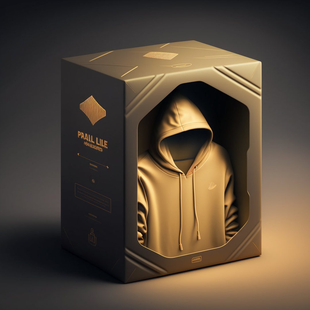 Box Packaging for Hoodie Etsy