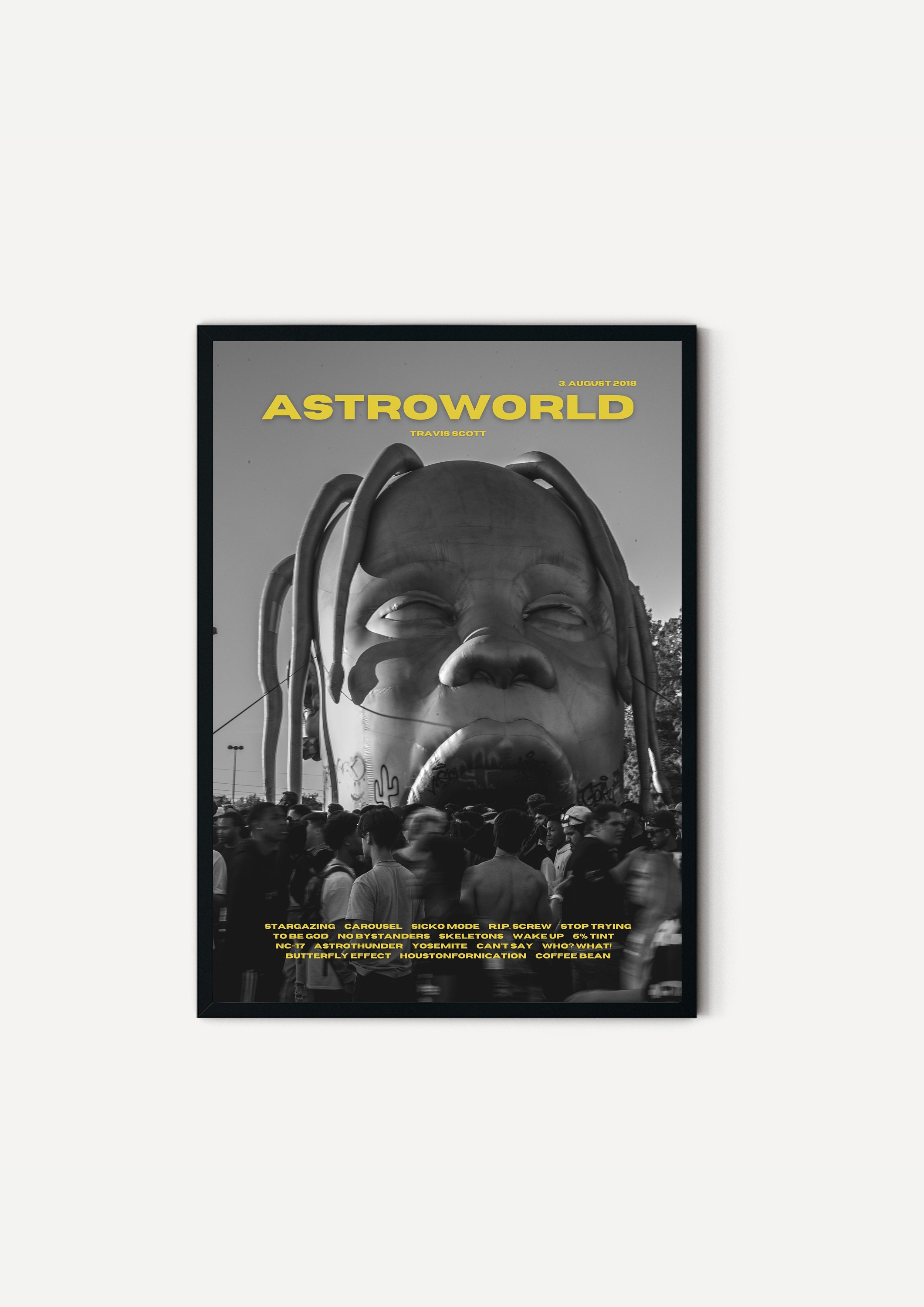 Value of this Astroworld poster? I got it at the OG 2018 Travis