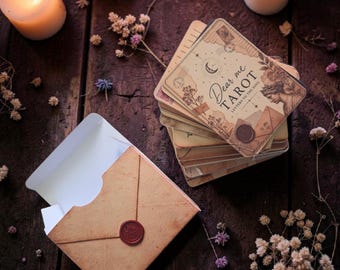 Dear Me Tarot Deck – Letters to the Soul, Self-Reflection, Beginner Friendly, Vintage Spiritual Deck