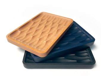 Deco Soap Dish: Recycled Paper & Resin Sponge Holder