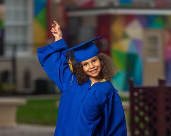 8 Colors Baby Graduation Cap and Gown robe Outfit for Newborn NICU Grad Infant Toddler 0 5T Black Blue Navy Red Pink Purplegreen Etsy