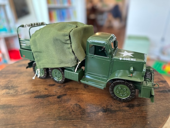 Handmade Large Military Transport Vehicle US Army Cargo Truck Car Vehicle Home Decorations Indoor Gift Idea 165.56.5 Inch Etsy