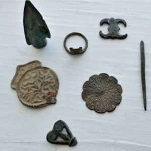 Ancient Assorted Bronze Artifacts Group Roman to Byzantine
