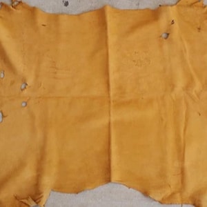 Full Hide Tanned Deer Skin Native Crafts Regalia Gloves Drum Head Moccasins