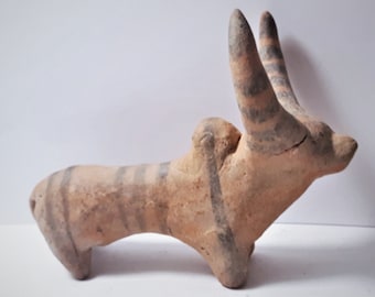 古代インダス文明のテラコッタ製ゼブ牛の像 - Etsy 日本