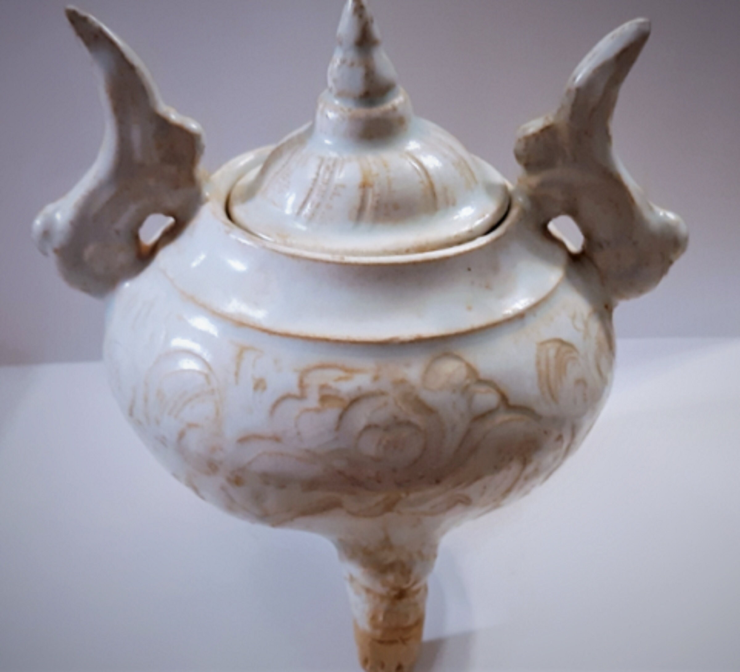 アンティーク宋元青白磁香炉 - Etsy 日本