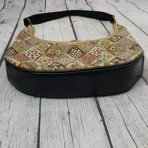 Vintage 50s 60s Rosenfeld Tapestry Handbag - image 5