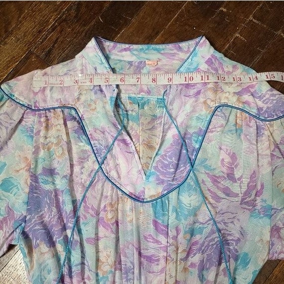 Vintage 1970s Stunning Pastel Purple Magical Fair… - image 10