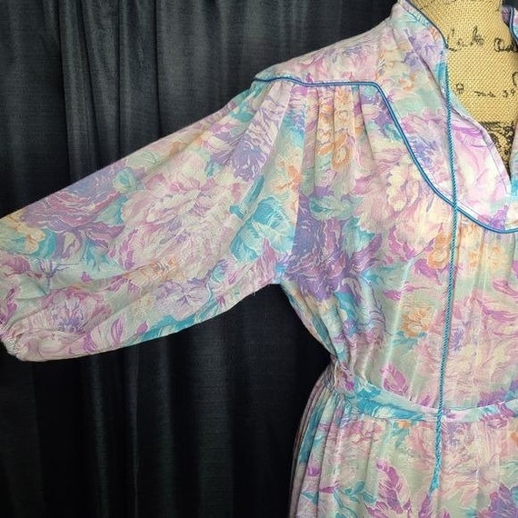 Vintage 1970s Stunning Pastel Purple Magical Fair… - image 5