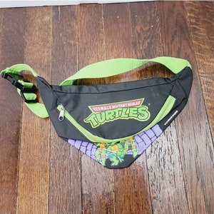 Vintage 1989 Teenage Mutant Ninja Turtles Retro Belt Bag Fanny