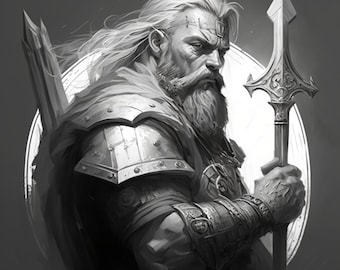 Warrior King Artwork