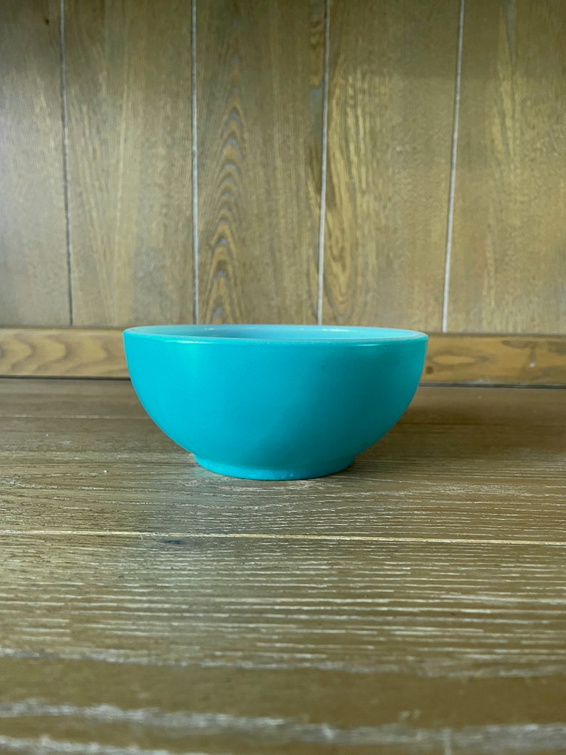 1950's Fire King Oven Ware Turquoise Blue 5 Etsy