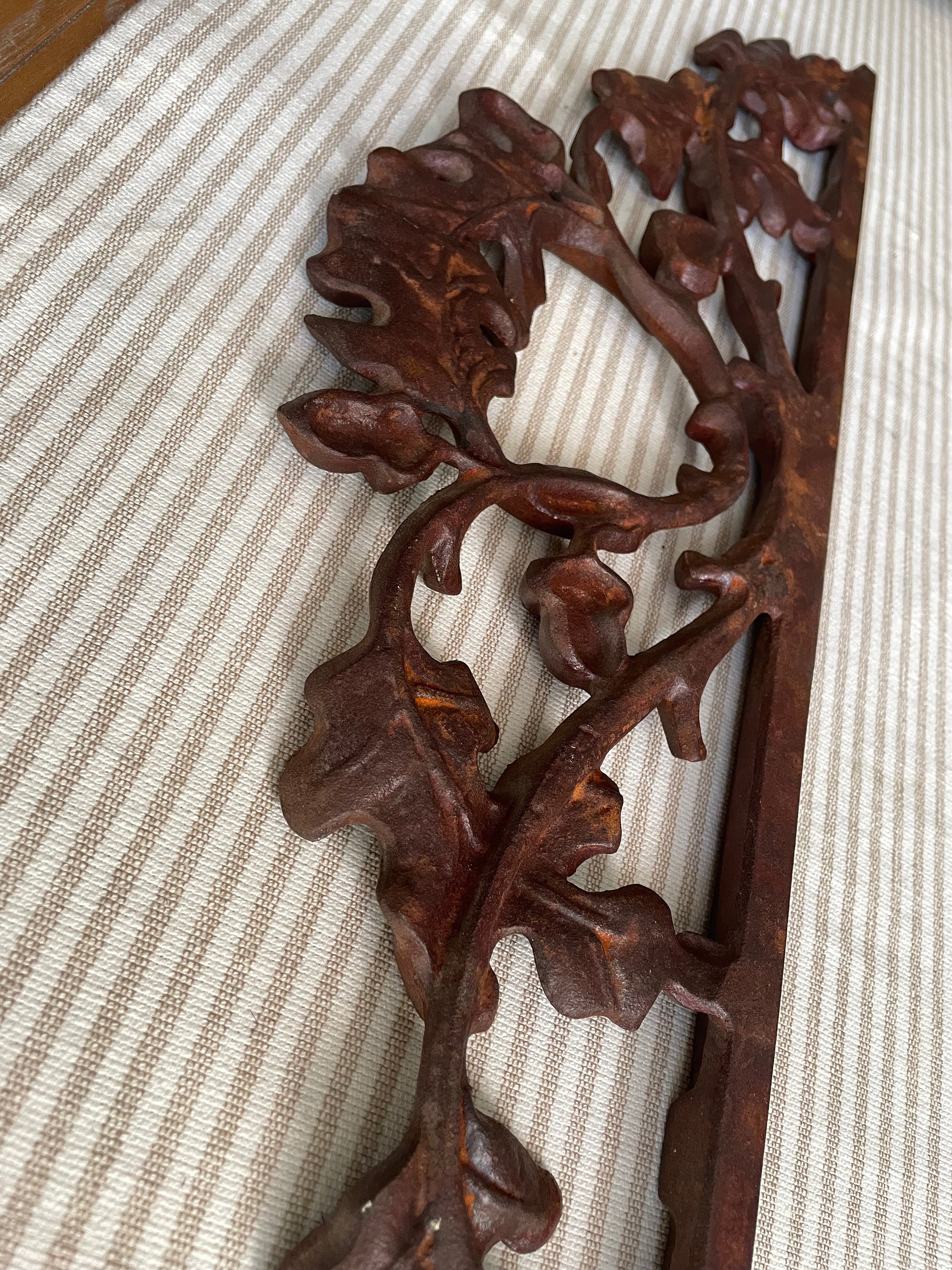 Cast Iron Over Door Decor Gate Topper Valance Metal Art Etsy