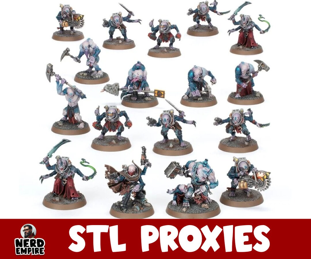 Boarding Patrol Genestealer Cults 40k Warhammer STL 3D Etsy