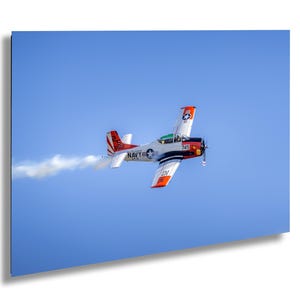 T-28 Trojan Warbird Photo Print: US Navy Aviation Airshow Art