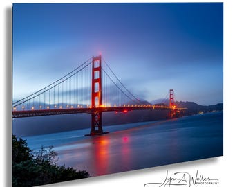 Golden Gate Bridge Photo Print: San Francisco Landmark, Sunset Photography