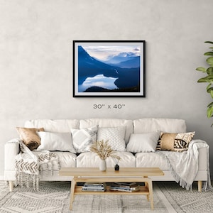 Canadian Rockies Wall Decor. Peyto Lake Fine Art Print.