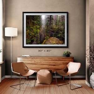 Maligne Canyon Jasper Alberta Canada Fine Art Print / Canvas / Acrylic / Metal / Photography