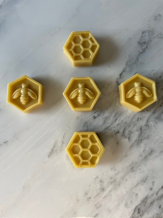 100% Pure Beeswax Melts, 4 Each Aromatherapy Non-toxic Air