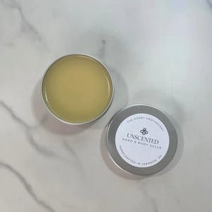 Hand and Body Salve with Pure Beeswax, Lanolin and Shea Butter