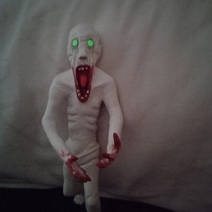 SCP 096 Figure Figurine Art Toy Terror Horror Creepy 