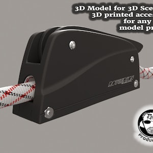 Marine Line Clutch - 3d Model - for 3d Scenes or 3d printed parts for boat models