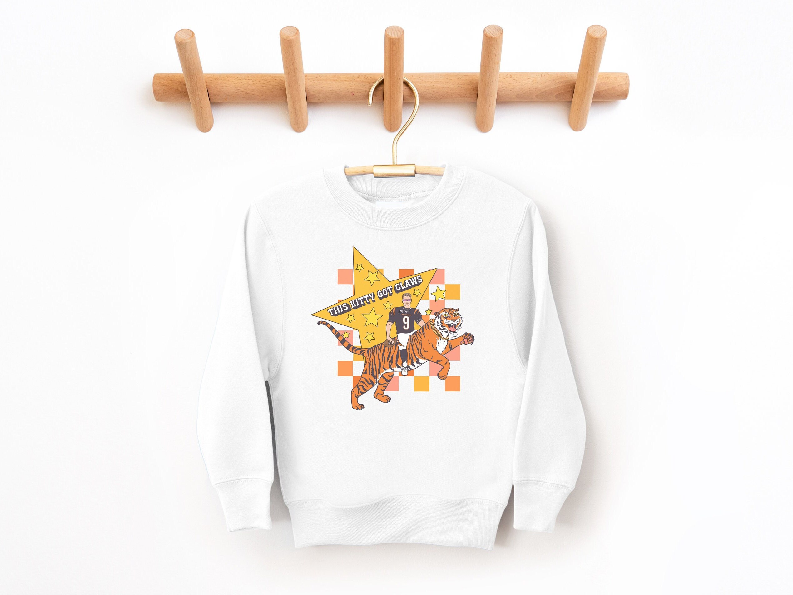 Cincinnati Bengals Kids Sweatshirt Etsy