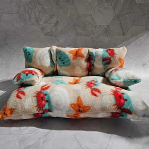 Bearded dragon and other small pet couch, fabric couch, mini couch, customizable couch