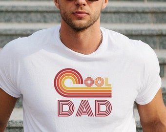 Cool Dad Retro Tshirt, Cool Dad Shirt, Gift for Dad Fathers Day Gift, Gift for Cool Dad, 80s Style Tee for Dad, Cool Dad Gift, The Dad Shirt