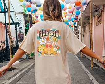 Aurora Tour Vintage Inspired, 79 Concert Tour Shirt, Daisy Shirt, Boho Aurora Shirt, Retro Aurora Tshirt, World Tour Shirt, Vintage concert
