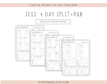 Séparation de 4 jours + suivi de la course de Jess Sims (téléchargement PDF)