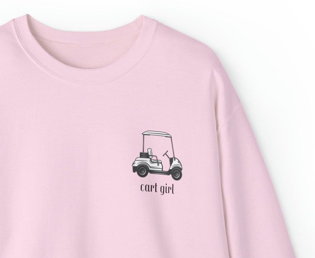 Claver Golf Cart Sweater with Stripe Sleeve