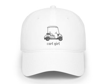 Golf Cart Girl Hat / Women's Golf Hat / Cart Girl Hat / Women's Hat / Golf Hat / Gold Cart / Golf Girl Hat / Women's Hat for Golfing