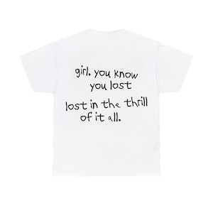 Girl You Know You Lost Tee - Organic Oversize Shirt | Frank Ocean T-Shirt