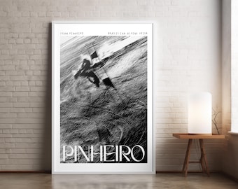 PINHEIRO Braathen Poster | Professional Brazilian Alpine Skis Lucas Pinheiro Braathen