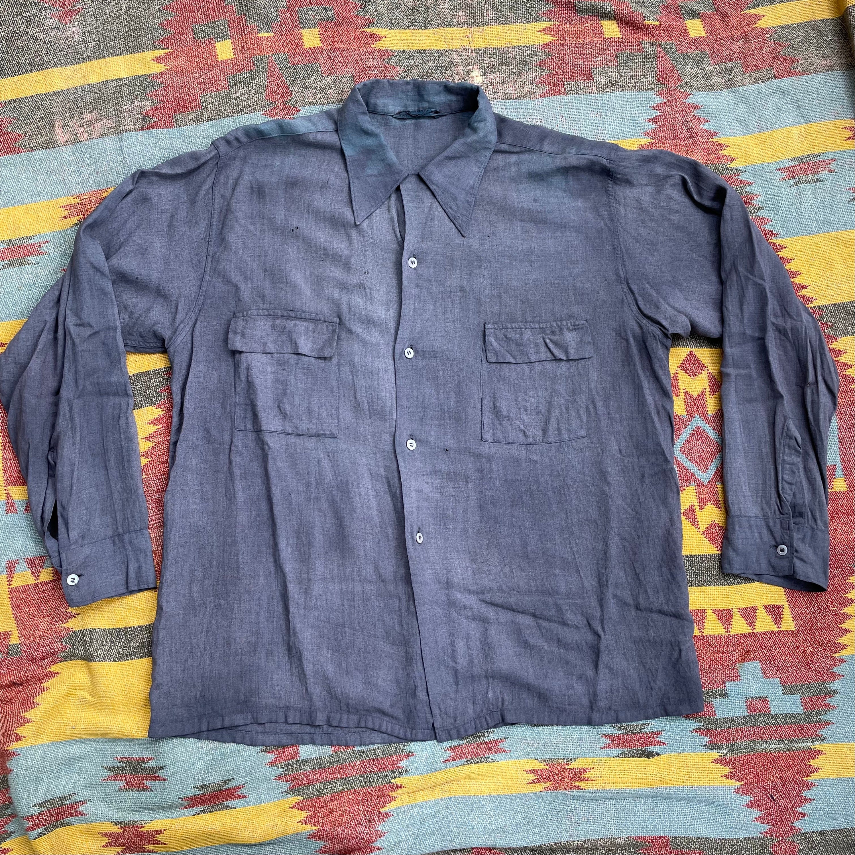 Loop Collar Shirt - Etsy