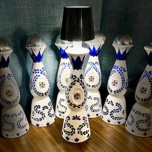 Clase Azul Blanco Tequila Lamp LED Touch Rechargeable Cordless Liquor Bottle Home Bar Decor **FREE SHIP** Birthday Valentine&#39;s Day Gift