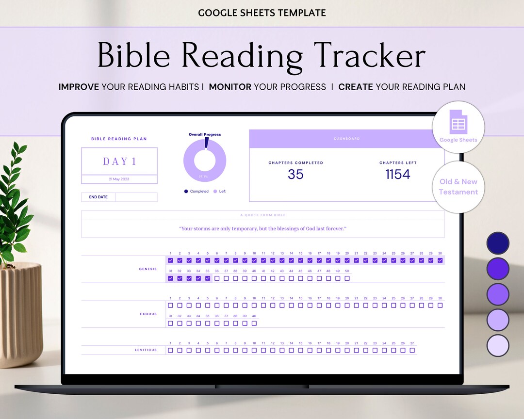Scripture Study Plan Mockups Bible Study Journal, Bible Plan Template, Google Sheets Template, Bible ...