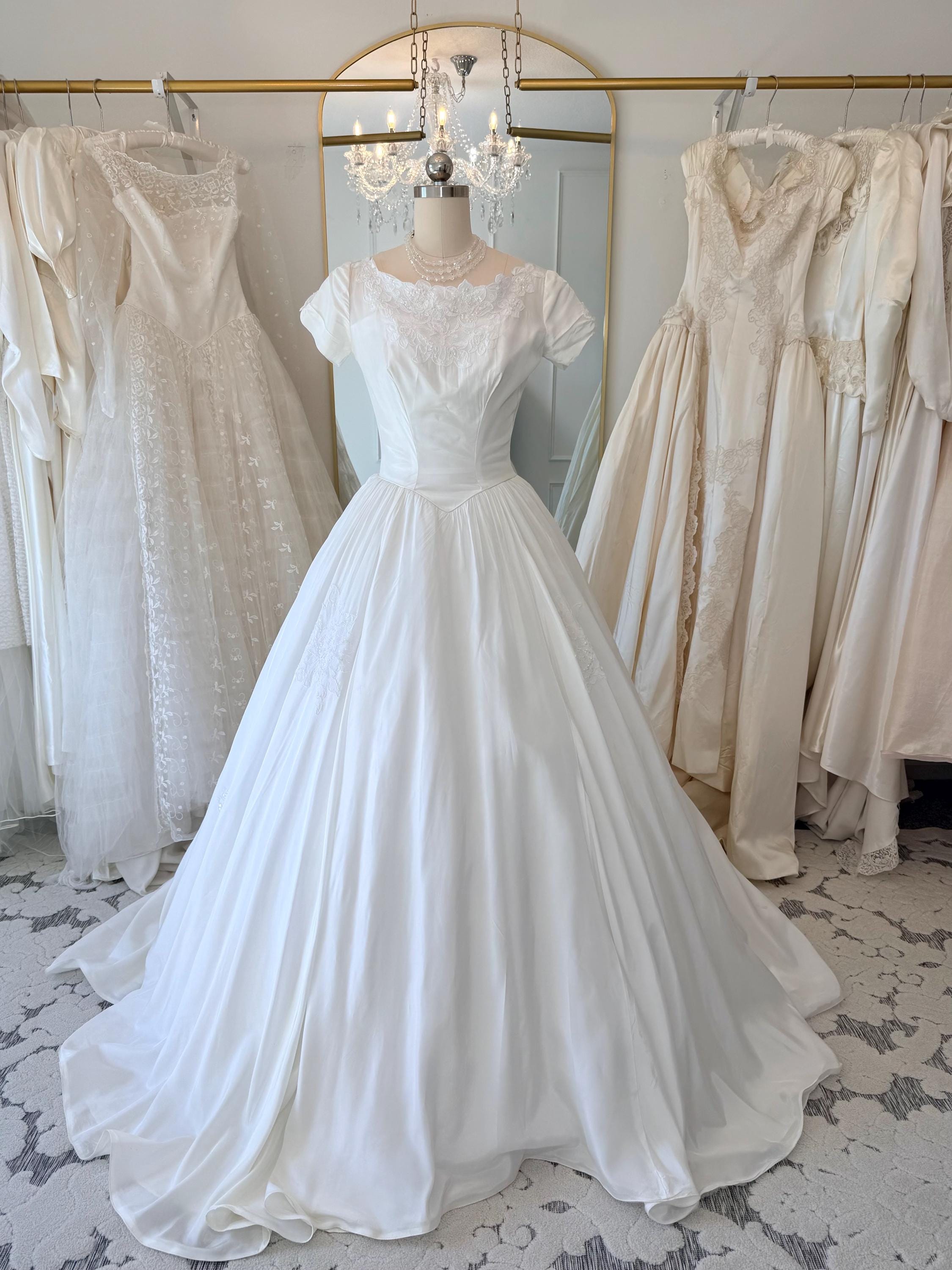 1960s Vintage Wedding Dress