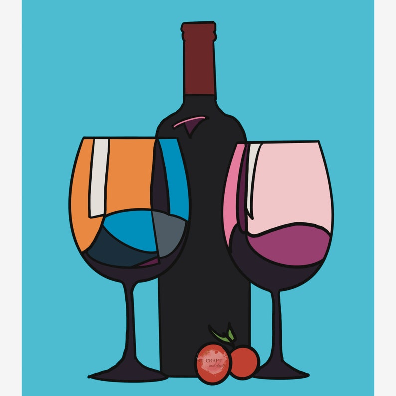 DIY Paint Party, Sip and Paint, Paint and Sip Party, Predrawn Canvas