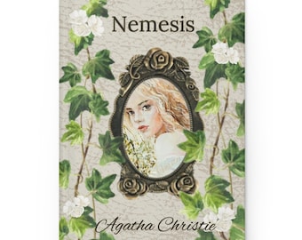 Agatha Christie 'Nemesis' Hardcover Journal: Mystery Detective Notebook