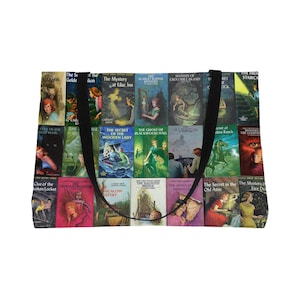 Nancy Drew Book Cover Weekender Tote Bag, Nancy Drew Travel Bag, Nancy Drew Tote Bag, Nancy Drew Weekend Bag, Nancy Drew