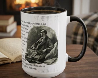 Sherlock Holmes Kaffee Tasse: Sidney Paget Illustration, Geschenk für die Literatur (15oz)