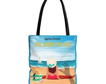 Agatha Christie Tragetasche: Evil Under the Sun Beach Design