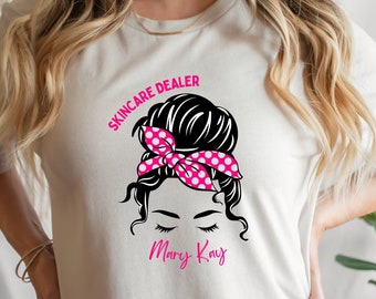 Mary Kay Skincare Dealer Shirt, Beauty Shirt, Make Up Boss Shirt, Skincare Consultant, Makeup Consultant, Beauty Business, Mary Kay Inspired
