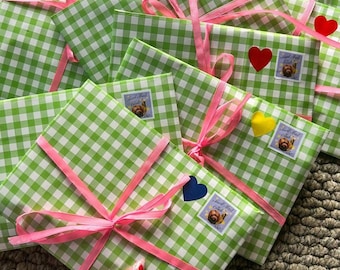 Coffret d'abonnement au Snail Mail Club, Courrier artistique, Marque-page, Calendrier, Enveloppe